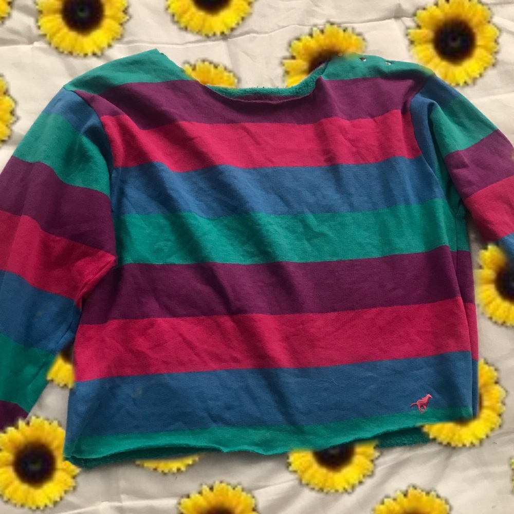 Ralph Lauren Crop top sweatshirt💗🔮💙